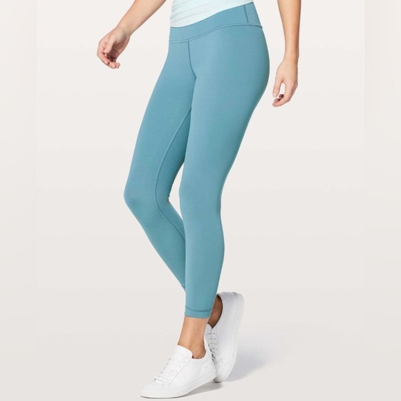 lululemon athletica Pants - Lululemon Wunder Under Hi-Rise 7/8
Tight *Full-On Luxtreme 25"
Persian Blue​​​
